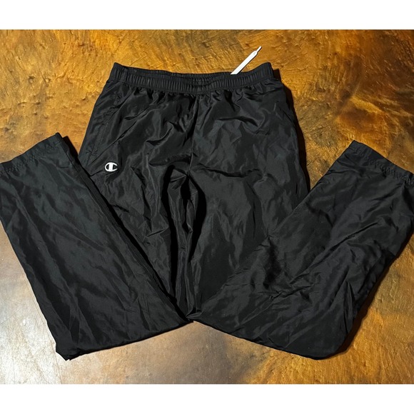 Champion Ladies' Small S Black Athletic Track Pants Warm Up Lightweight - Picture 1 of 5
